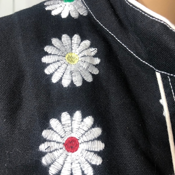 Nice flowers embroidered summer jacquet - Picture 7 of 8